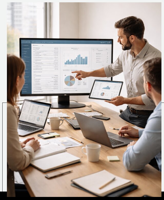 Разработка и внедрение ERP систем под бизнес в Реутове