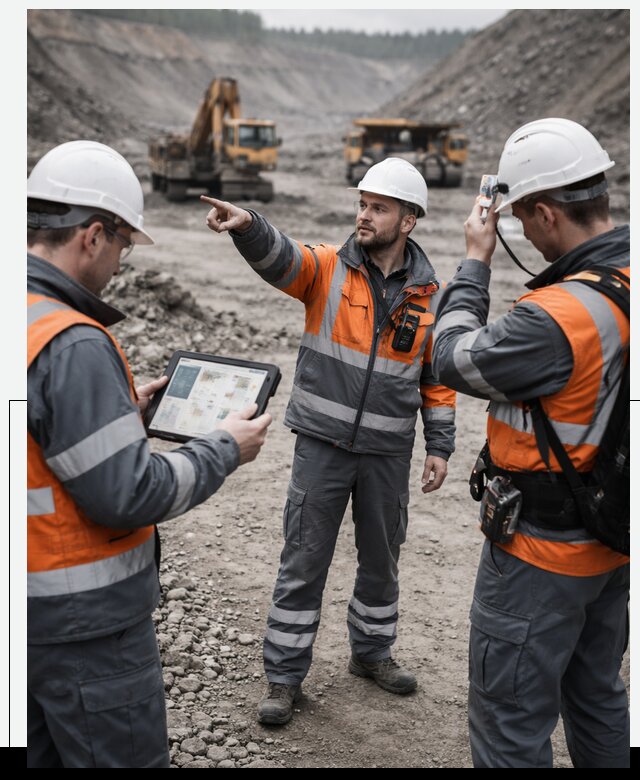 Система контроля персонала для горнодобывающей отрасли в Реутове