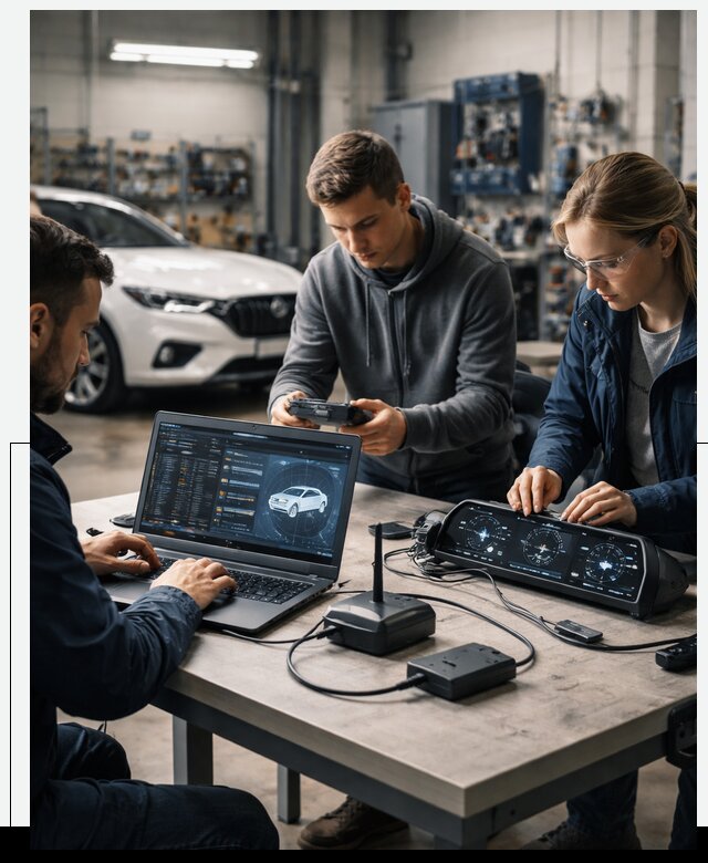 Разработка Connected Car и ПО для автопрома в Реутове