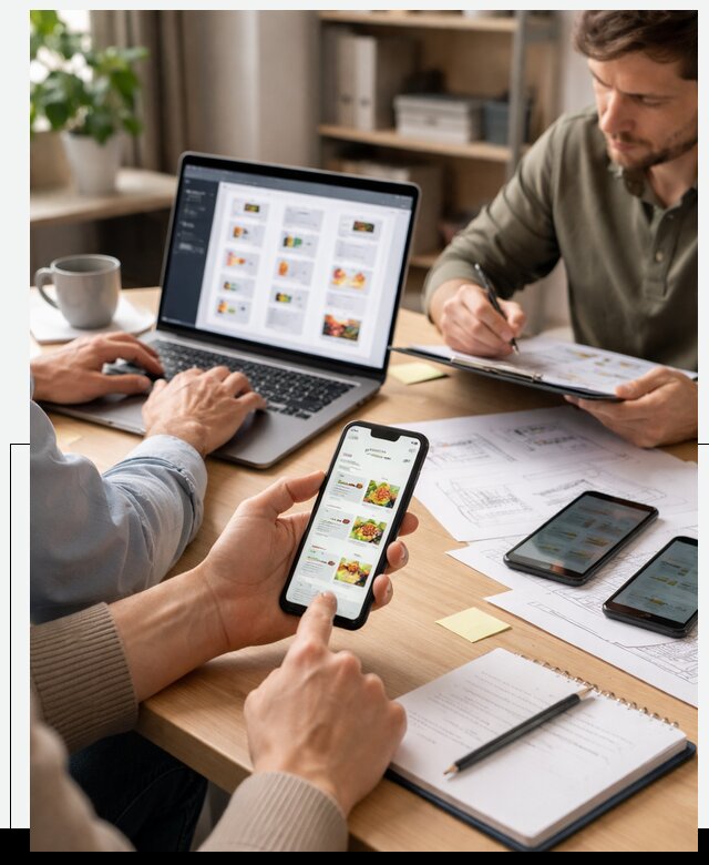 Разработка мобильного приложения торговой сети в Реутове