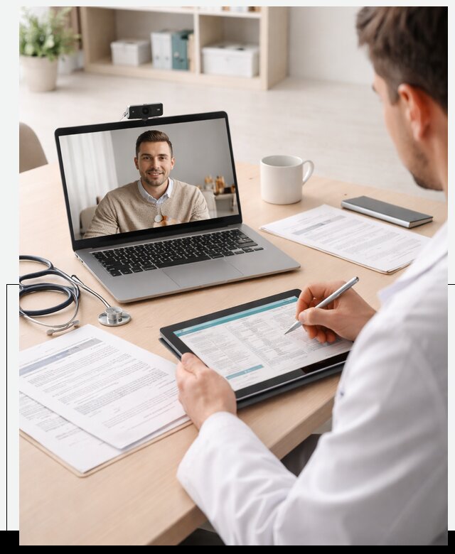 Разработка платформы телемедицины и видеоконсультаций в Реутове