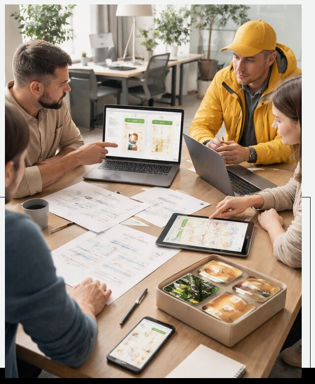 Разработка агрегатора доставки еды в Реутове от 15611 р., АвикейРтв