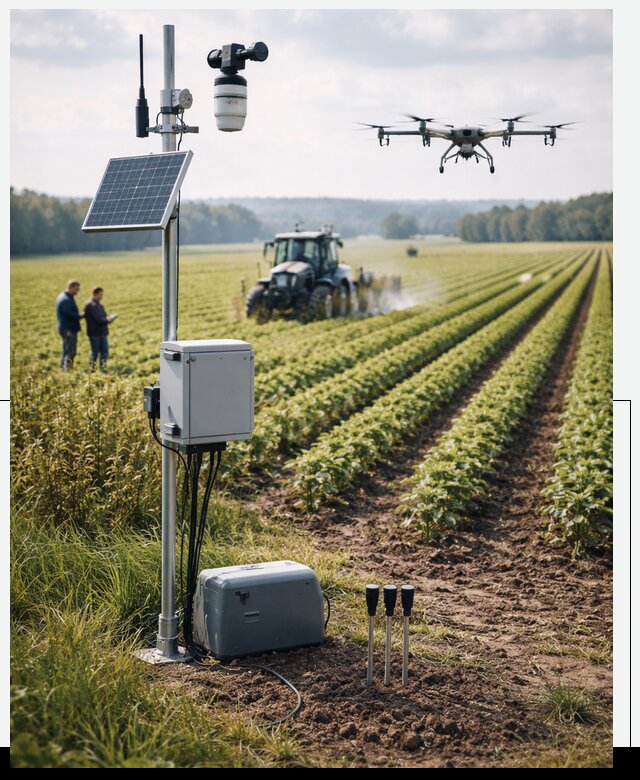 Разработка IoT мониторинга полей в Реутове от 8846 р. | АвикейРтв